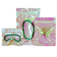 En plastique refermable ziplock laser hologramme poche de sac d'emballage pour la nourriture