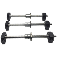 Support de vis à billes de précision |   Pièces usinées CNC en acier chromé pour rails de mouvement linéaire BK BF FK FF EK EF
