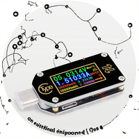 TC66 type-c PD déclencheur USB-C voltmètre ampèremètre testeur affichage LED protocole de charge rapide batterie externe avec logiciel PC