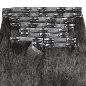 Extensioni <span class=keywords><strong>per</strong></span> <span class=keywords><strong>capelli</strong></span> in PU con clip, vietnamite, a doppia trama, con punte piene, tutti i colori disponibili, all'ingrosso, <span class=keywords><strong>capelli</strong></span> Remy - Product Image 3