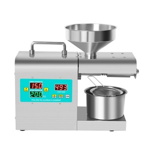 Máquina <span class=keywords><strong>Prensa</strong></span> <span class=keywords><strong>de</strong></span> <span class=keywords><strong>Aceite</strong></span> Automática <span class=keywords><strong>de</strong></span> Acero Inoxidable Fácil <span class=keywords><strong>de</strong></span> Limpiar <span class=keywords><strong>para</strong></span> la Elaboración <span class=keywords><strong>Casera</strong></span> <span class=keywords><strong>de</strong></span> <span class=keywords><strong>Aceite</strong></span> Comestible <span class=keywords><strong>de</strong></span> Coco, Almendras, Soja y Prensado en Frío - Product Image 4