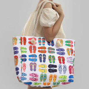 Bolso Tote para Mujer - Bolso de Hombro Grande Informal para la Playa, Diseño Moderno y Sencillo para Viajes de Verano, Compras y Uso Diario - Product Image 1