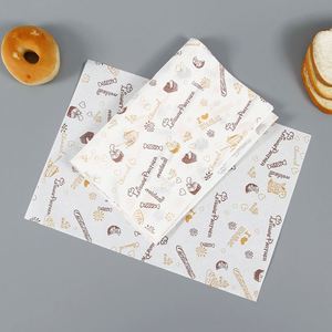 Uncoated Craft <b>Paper</b> <b>Food</b> Packaging Plate for <b>Wrapping</b> Sandwich Hamburger Chicken Roll Cake Gravure Print PE-for Bread Pizza - Product Image 3