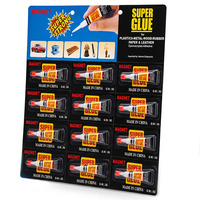 Adhésif pour surfaces solides, liquide transparent, séchage rapide, en tubes sous blister, pour l'assemblage de comptoirs, éviers, panneaux de vanité en acrylique, en vrac