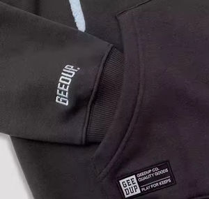 Sudadera con Capucha para Hombre, Estilo Urbano, Personalizada, 100% Algodón, con Estampado Puff de Alta Densidad - Product Image 4