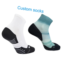 2024 OEM nouveauté cheville Compression course basket-ball cyclisme chaussettes hommes Sport chaussettes personnalisées avec logo