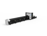 Machine de découpe laser à fibre 3kW avec système de chargement/déchargement semi-automatique en option et zéro déchet, système CNC CypCut 6024