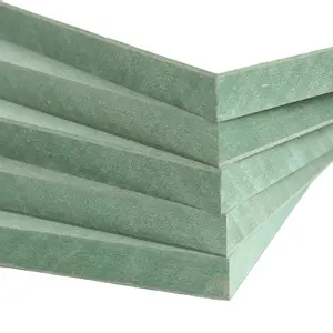 Wholesale MDF Green Core 18mm Water Resistant High Glossy Waterproof MDF Board For Furniture