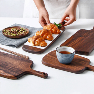 Batterie de cuisine vente en gros <span class=keywords><strong>planche</strong></span> à pain en bois foncé <span class=keywords><strong>planche</strong></span> à découper en bois <span class=keywords><strong>pour</strong></span> traiteur de vacances - Product Image 6
