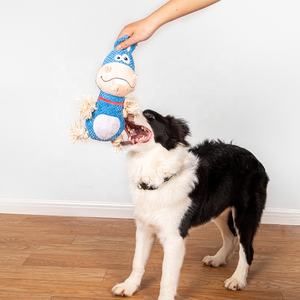 थोक कपास रस्सी बेवकूफ गधे पालतू जानवर संवर्धन लक्जरी पालतू कुत्ते चउ खिलौने - Product Image 3