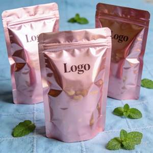 Buste Olografiche Personalizzate con Cerniera, Sacchetti Olografici Stand-Up in Materiali Riciclati, Struttura BOPP, Stampa Digitale per Gioielli - Product Image 2