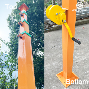 Vara de Elevação Manual para Câmera, 3M 4M 5M 6M 7M <span class=keywords><strong>8M</strong></span> 9M, Poste Telescópico Manual para Iluminação - Product Image 3