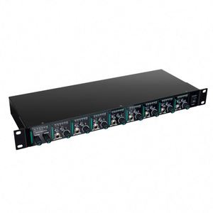Professional 1U 8-Channel Portable <b>Music</b> <b>Player</b> Power Earphone Distribution Amp HA800 V2 Headphone Amplifier for Stage Studio - Product Image 1