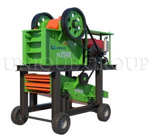 Meilleur <span class=keywords><strong>prix</strong></span> petite taille mobile fer or cuivre minerai pe200x350 concasseur à mâchoires en pierre avec écran - Product Image 3