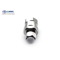 Conector Coaxial RF de Alta Calidad de 50 Ohmios, Conector Coaxial Macho 4.3-10 para Cable de Alimentación de 7/8 Pulgadas en Sistemas Inalámbricos 4G/5G
