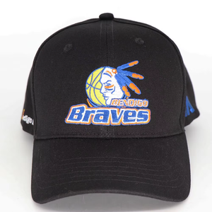 <span class=keywords><strong>Gorra</strong></span> <span class=keywords><strong>de</strong></span> Béisbol Bordada Black <span class=keywords><strong>Braves</strong></span>, con Panel <span class=keywords><strong>de</strong></span> Malla Transpirable y Cierre Ajustable para Uso Diario Informal y al Aire Libre - Product Image 1