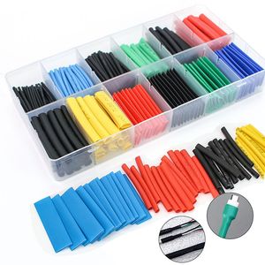Tube <span class=keywords><strong>thermorétractable</strong></span> 1M, rapport 3:1, imperméable, sans adhésif, double paroi, tube de protection pour fils, noir - Product Image 1