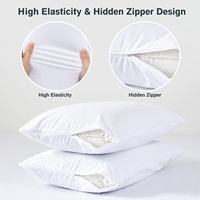 Housse de coussin Camufei Deluxe à fermeture éclair, tricotée, moderne, imperméable, motif célébrités, pour hôtel, hôpital et usage domestique