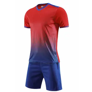 Men Professional Uniform Full Sublimation Printing Tracksuit Set Sport Jerseys Team Football Jersey Suits Soccer Uniform Set