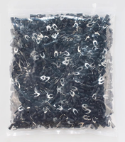 Borne à sertir en laiton SV, type fourche U 3.5-6, gaine isolante en PVC, cosses nues isolées, cosses de câble, cinq couleurs