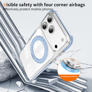Coque de protection anti-rayures et anti-chute, transparente multicolore avec béquille pour Samsung <span class=keywords><strong>Galaxy</strong></span> S26/S26 Ultra/S26 Plus - Product Image 2