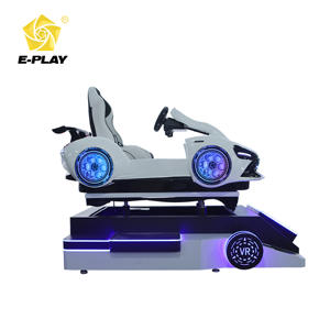 Expérience sensorielle 4D de machine de jeu de VR de voiture de course commerciale de source d'usine chinoise pour le <span class=keywords><strong>PC</strong></span> d'intérieur de fibre de verre d'arcades pour - Product Image 3