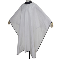 Cape de coiffure imperméable camouflage pour coupe de cheveux, tablier de barbier, robe de coiffeur