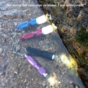 UV01 Mini UV Curing Torch Flashlight IP67 Waterproof USB <b>Rechargeable</b> 365nm <b>LED</b> Watch Detection Keychain Gift - Product Image 4