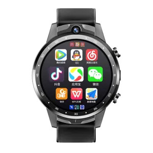 المصنع مباشرة بيع كاميرا مزدوجة ساعة ذكية مع SIM فتحة للبطاقات الروبوت نظام GPS فيديو الموسيقى APP 2022 Smartwatch
