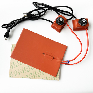 12V 24V 48V 220V công nghiệp 3D máy in nước nóng giường linh hoạt Silicone nóng Mat/<span class=keywords><strong>Pad</strong></span> cho máy ép nhiệt - Product Image 2