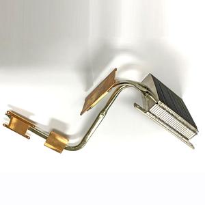 Tubo de calor de cobre y latón <span class=keywords><strong>OEM</strong></span> ODM, base de tubo de calor, diseño de aletas de aluminio, amplificador, proyector, servidor de PC, CPU, radiador enfriador usado - Product Image 1