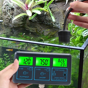 Monitor de Calidad del Agua WiFi 7 en 1 YAGO con Aplicación Tuya, Medidor Digital de PH/ORP/EC/TDS/CF/Temperatura/Humedad Relativa para Acuario, Hidroponía, Piscina - Product Image 5