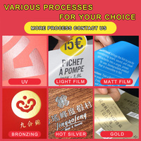 Impresora de etiquetas de envío de ventas directas de fábrica Etiquetas de envío de diseño personalizado Etiqueta de logotipo de alta calidad