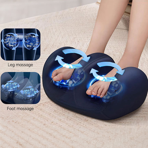 Télécommande sans fil Compresse chaude et pétrissage Masseur de pieds et de jambes <span class=keywords><strong>Appareil</strong></span> électrique de thérapie de semelle de <span class=keywords><strong>pied</strong></span> Intensité à 3 vitesses - Product Image 3