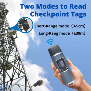 Jwm IP67 dài-khoảng cách đọc thẻ OLED Bảng điều chỉnh màn hình không dây RFID Guard tour du lịch Hệ thống phần mềm miễn phí - Product Image 4