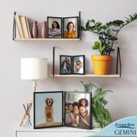 Cadre photo MDF personnalisé pour la décoration de table de mariage, maison, bureau, famille