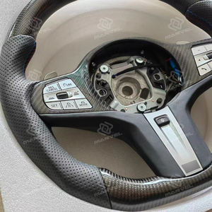 <span class=keywords><strong>Volante</strong></span> de fibra de carbono con cambio de paleta calefactable para <span class=keywords><strong>BMW</strong></span> M3 M4 M5 G20 G28 G22 G23 G30 G38 G80 G82 <span class=keywords><strong>X3</strong></span> X5 X6 M Performance - Product Image 6