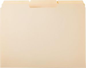 1/3-Cut Tab File <strong>Folders</strong> Assorted Positions <strong>Letter</strong> <strong>Size</strong> Manila Custom for Document Organization Storage Paper File <strong>Folders</strong> - Product Image 3