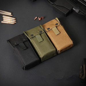 Bolsa de balas MOLLE, 25 rondas, bolsa de accesorios de nailon para cinturón, bolsa de cintura para revista, bolsa de bala de pistola de <span class=keywords><strong>calibre</strong></span> 12/<span class=keywords><strong>20</strong></span> - Product Image 1