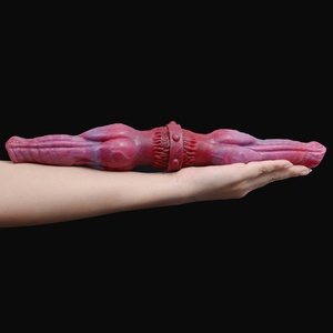 Double Penetration Silicone <b>Dildo</b> Erotic Monster Sex Toy Double Head <b>Dildo</b> for Lesbian Super Long Two Ended <b>Dildo</b> - Product Image 3