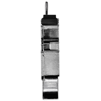 Support de pied presseur à tige basse en acier inoxydable YUKK CY-7300 pour machines à coudre industrielles Brother Janome et domestiques