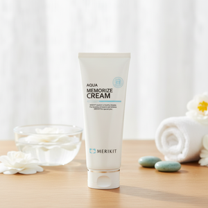 Cosmético Coreano MERIKIT Aqua Memorize Cream, Crema Blanqueadora Antiarrugas, Cuidado Estético de la Piel, Loción Facial Refrescante e Hidratante, 210 ml - Product Image 3