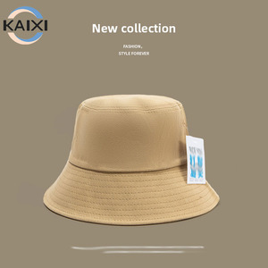Chapeaux et casquettes promotionnels personnalisés, chapeaux seau réversibles unisexes en coton, chapeaux seau d'été tendance, chapeaux de plage pour voyager - Product Image 1