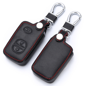 ปลอกหุ้มกุญแจหนังแท้สำหรับ Toyota <span class=keywords><strong>Camry</strong></span>,เคสฝาปิดกุญแจปี<span class=keywords><strong>2017</strong></span> 2018 CHR Prius Corolla <span class=keywords><strong>ปี</strong></span> RAV4 - Product Image 3