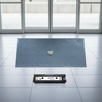 Capteur de tapis sans fil 256W de différentes tailles pour porte coulissante automatique, interrupteur de tapis à détection de mouvement par pression