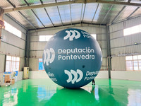 Ballon de basket gonflable géant avec logo personnalisé en PVC, ballon sportif gonflable pour la publicité et la décoration d'événements