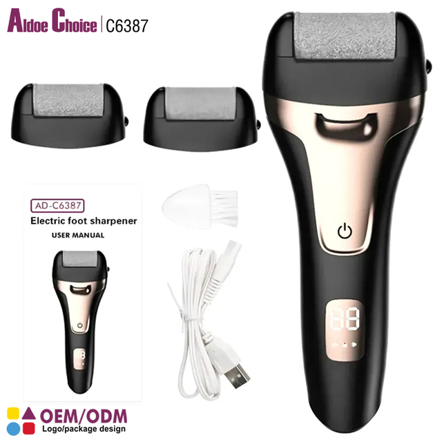 Professional Waterproof Portable Callus Remover Rechargeable Electric Foot Pedicure Callus Remover Electronic Foot File