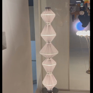 <span class=keywords><strong>Lampada</strong></span> da terra a <span class=keywords><strong>soffitto</strong></span> con fiori che si aprono e si chiudono, illuminazione dinamica a forma di fiore per gallerie d'arte - Product Image 5