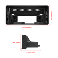 Podofo 12.3 pouces Android voiture stéréo 4 + 64G sans fil CarPlay/Android Auto/GPS/WIFI/RDS/FM/IPS pour Benz classe C W205/GLC 2015-2019