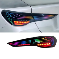 Pour Série 4 G22 G82 Modèle 2021-2024 Nouveau Feu Arrière Rouge Style RGB Clignotant Plug & Play